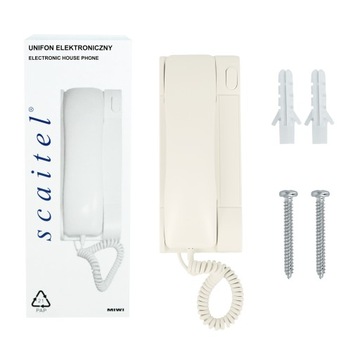 DOMOFON UNIFON ANALOGOWY SŁUCHAWKA SCAITEL 1132