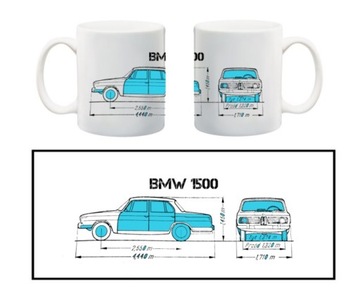 KUBEK SAMOCHÓD klasyk bmw 1500