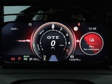 Volkswagen Golf VIII GTE 1.4 Plug-In Hybrid 245KM 2021 Volkswagen Golf PHEV full LED navi czujniki, zdjęcie 21