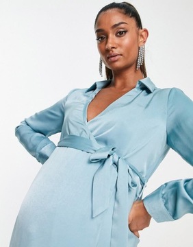 MISSGUIDED MATERNITY SATYNOWA SUKIENKA 4YY XXJ__M