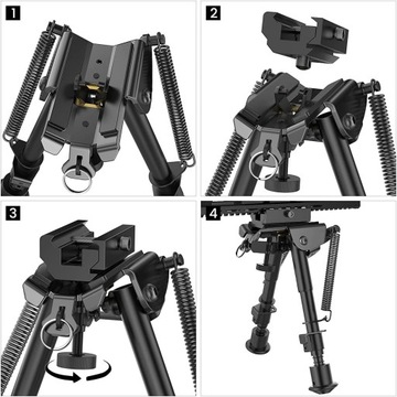 ПОВОРОТНОЕ СОЕДИНЕНИЕ С ВОЗМОЖНОСТЬЮ НАКЛОНА, ДВОЙНОЕ ДЛЯ ОХОТЫ, СТРЕЛЬБЫ