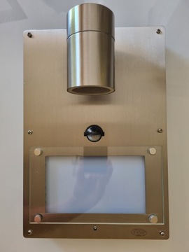 Kinkiet z numerem domu WOFI metal, GU10, 11,7 W