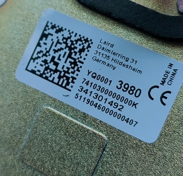 OPEL GRANDLAND X 19R ANTÉNA STŘEŠNÍ YQ00013980