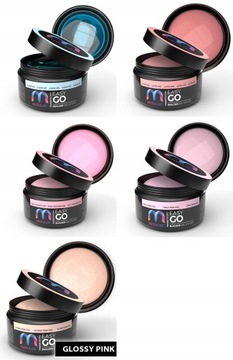 Набор гелей Malulac, строительный гель TOP BRUSHES