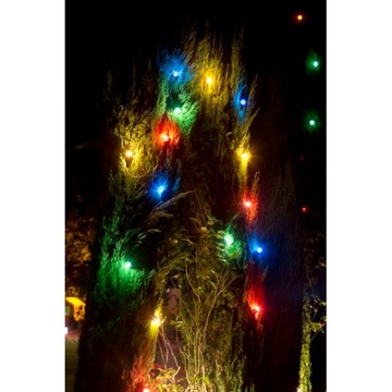 ОРГАНИЧЕСКАЯ ГИРЛЯНДА ДЛЯ ТЕРРАСЫ ВЕРЕВКА 15м 50 ШТ LED K