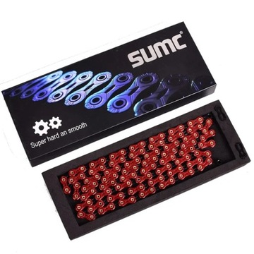 SUMC-SX11SL Bicycle Chain with MissingLink, 116L, 11 Speed, Mountain and