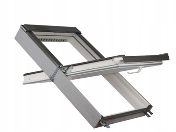 FAKRO PTP-V U4 78x140 białe 3szyby KOLOR ANTRACYT