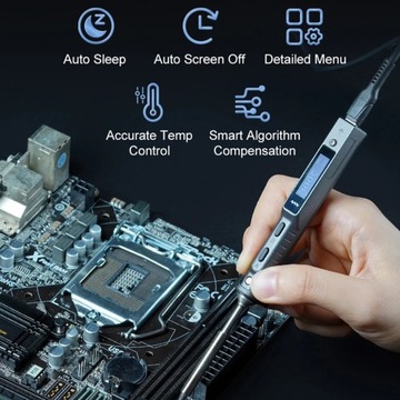 Мини-паяльная станция портативный паяльник DC9-24V