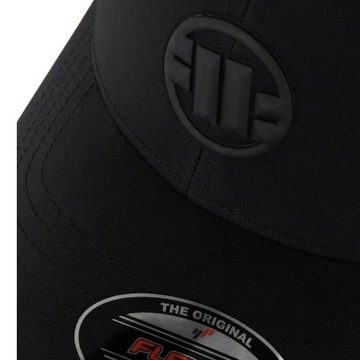 КЕПКА PIT BULL С ПЕРФОРИРОВАННЫМ ЛОГОТИПОМ, ЧЕРНАЯ, L/XL