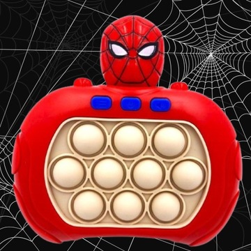 POP IT POPIT ИГРА ЭЛЕКТРИЧЕСКАЯ АНТИСТРЕССОВАЯ ИГРА НАВЫКОВ ПАУК