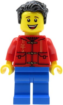 LEGO City - figurka Mężczyzna / Tata w kurtce