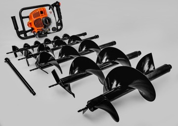 БЕНЗИНОВАЯ БУРОВАЯ УСТАНОВКА ДЛЯ ПОЧВЫ ШНЕКОВЫЕ БУРЫ ДЛЯ НЕФТИ