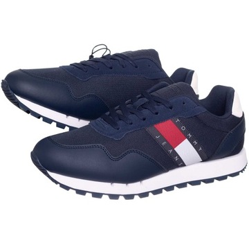 TOMMY HILFIGER BUTY MĘSKIE SPORTOWE GRANATOWE r.44