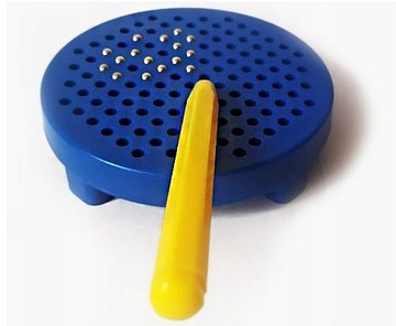 Удобная круглая магнитная доска с шариками Рис.