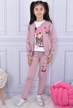 СПОРТИВНЫЙ КОСТЮМ С УТЕПЛЕННЫМ комплектом спортивного костюма из трех предметов Сова 116 / 5-6