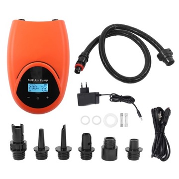 ELEKTRYCZNA POMPKA DO DMUCHANY MATERAC KAJAK 12 V 0-20 PSI