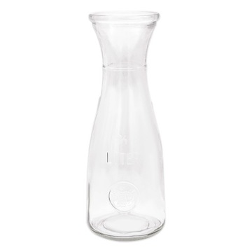 KARAFKA SZKLANA 1L NA WINO WODĘ LEMONIADĘ SOK DZBANEK POJEMNIK