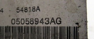 FIAT FREEMONT WAZ PŘÍVOD VODY 05058943AG