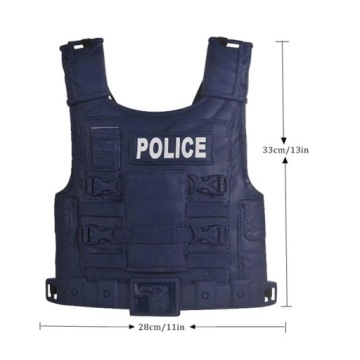 НАБОР ОРУЖИЯ ЖИЛЕТ ПОЛИЦЕЙСКИЙ СВЕТ ЗВУК