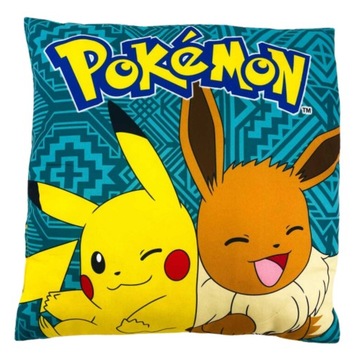 PODUSZKA POKEMON MIĘKKA I DUŻA dwustronna z wypełnieniem 40x40cm