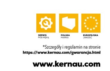 Kernau KGH4346B газовая варочная панель 45см Черный, 3 конфорки