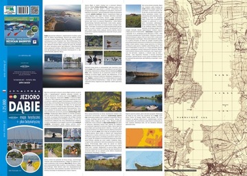 Туристическая карта ОЗЕРА ДЭБЕ 1:25 000 EKOMAP