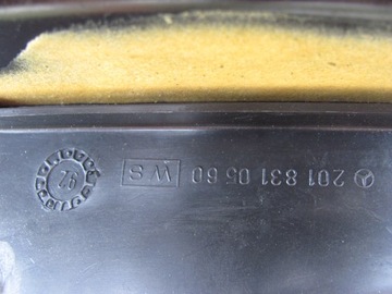 Mercedes W201 190 Deska rozdzielcza Kokpit Brązowa