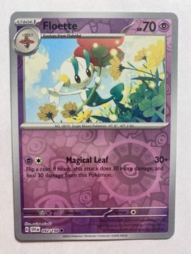 Scarlet & Violet reverse 092/198 Floette