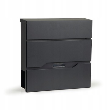 Почтовый ящик для газетных писем был изготовлен из оцинкованной стали. 2 ключа и колышки для забора