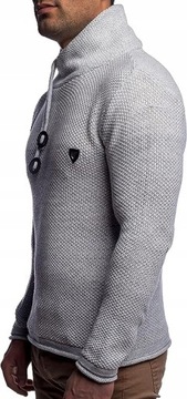 МУЖСКОЙ ОТТЕНОК ОМБРЕ С ВЫСОКИМ ВОРОТНИКОМ