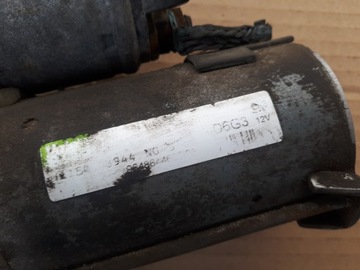 CITROEN C3 II DS3 09-13 1.4 8V 75KM STARTÉR STARTER 9648644680 D6G3