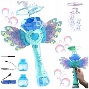 MASZYNA DO ROBIENIA BANIEK MYDLANYCH ZESTAW GENERATOR BAŃKI MYDLANE AUTOMAT