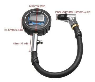 Цифровой манометр с дисплеем.