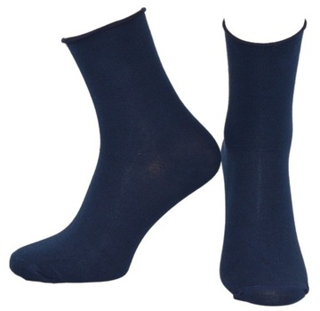 Bezuciskowe Skarpety Milena GRANAT roz. 37-41