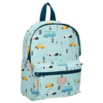 Plecak dla dzieci do przedszkola Mini Auto blue niebieski KIDZROOM