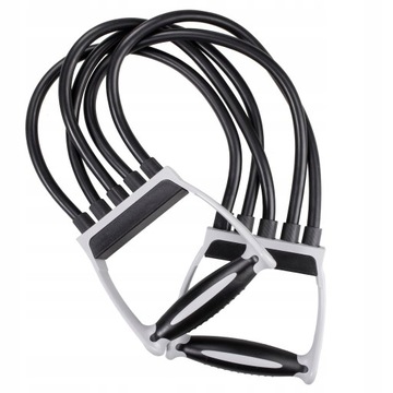 РЕЗИНОВЫЙ ЭСПАНДЕР ДЛЯ ТРЕНИРОВАНИЙ С 5 ПРУЖИНАМИ ЭПАНДЕРА