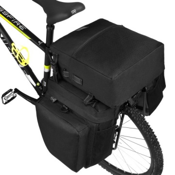 Peterson prostorná cyklistická brašna, turistická taška na kufr