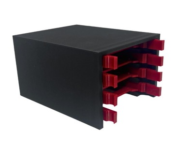 Стойка на 4 накопителя для NAS-сервера Raspberry Pi 3/4/5