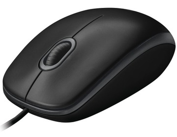 Mysz przewodowa Logitech B100 czarna