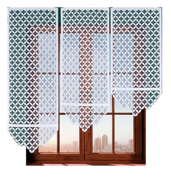 Panel Ekran Gotowa firanka Żakard szer 60 x 120 cm