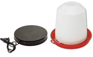 PODGRZEWACZ XL wody do poideł 30 cm + poidło 5L
