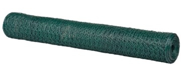 СЕТКА ХАРВЕСТИНГ 1,0 мм 25х25 мм зеленая ПВХ ВОЛНА - 1м х 25МБ