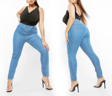 СВЕТЛЫЕ ДЖИНСЫ SHAPING PLUS SIZE ЦВЕТА