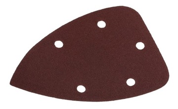 PAPIER ŚCIERNY NA RZEP DELTA ŻELAZKO 98x140 DO SZLIFIERKI gr180 zestaw 5szt