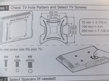 НАСТЕННОЕ КРЕПЛЕНИЕ ДЛЯ ТЕЛЕВИЗОРА 13–39 ДЮЙМОВ, 10 кг НАСТЕННОЕ КРЕПЛЕНИЕ