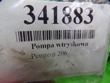 PEUGEOT 206 1.9 DW8 ČERPADLO VSTŘIKOVAČE