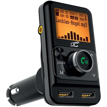 FM-передатчик BLUETOOTH, MP3-зарядное устройство USB, микрофон