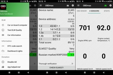 ELM 327 Android iOS OBD2 WIFI-интерфейс