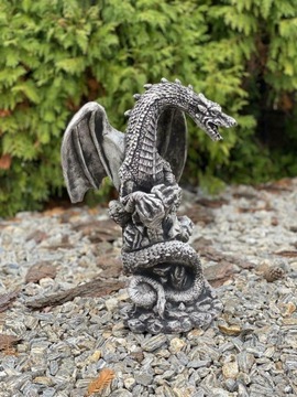 Бетонная садовая фигура Большой дракон