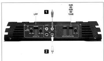 2-канальный автомобильный усилитель Crunch GPX600.2 2x80 Вт RMS на 4 Ом